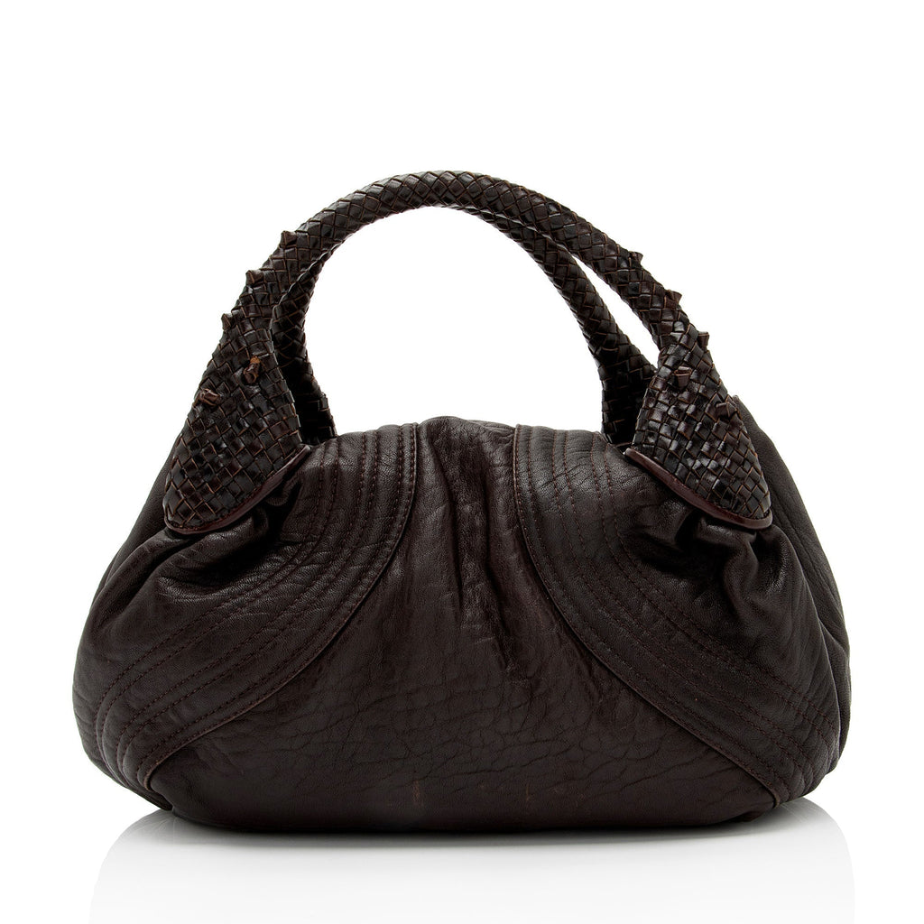 Fendi Leather Spy Baby Satchel