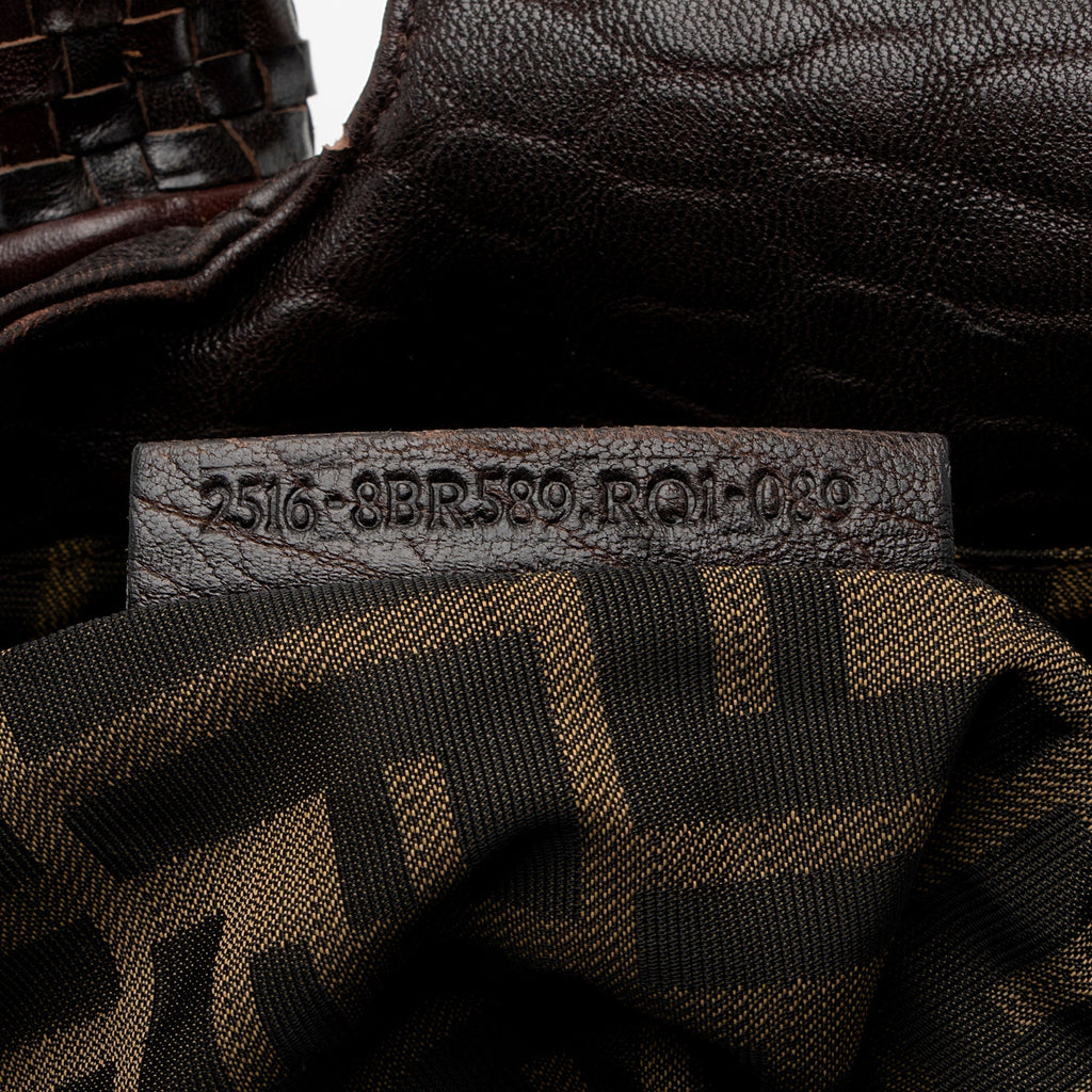 Fendi Leather Spy Baby Satchel
