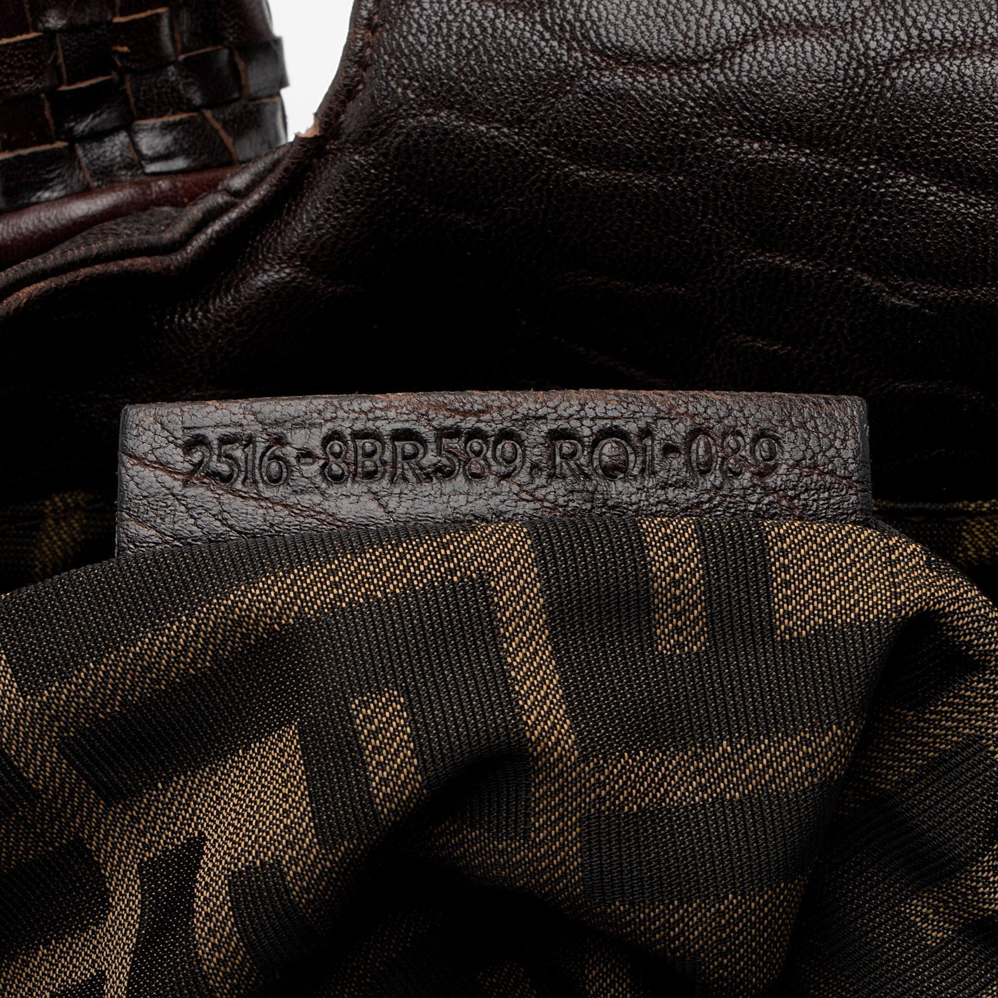 Fendi Leather Spy Baby Satchel