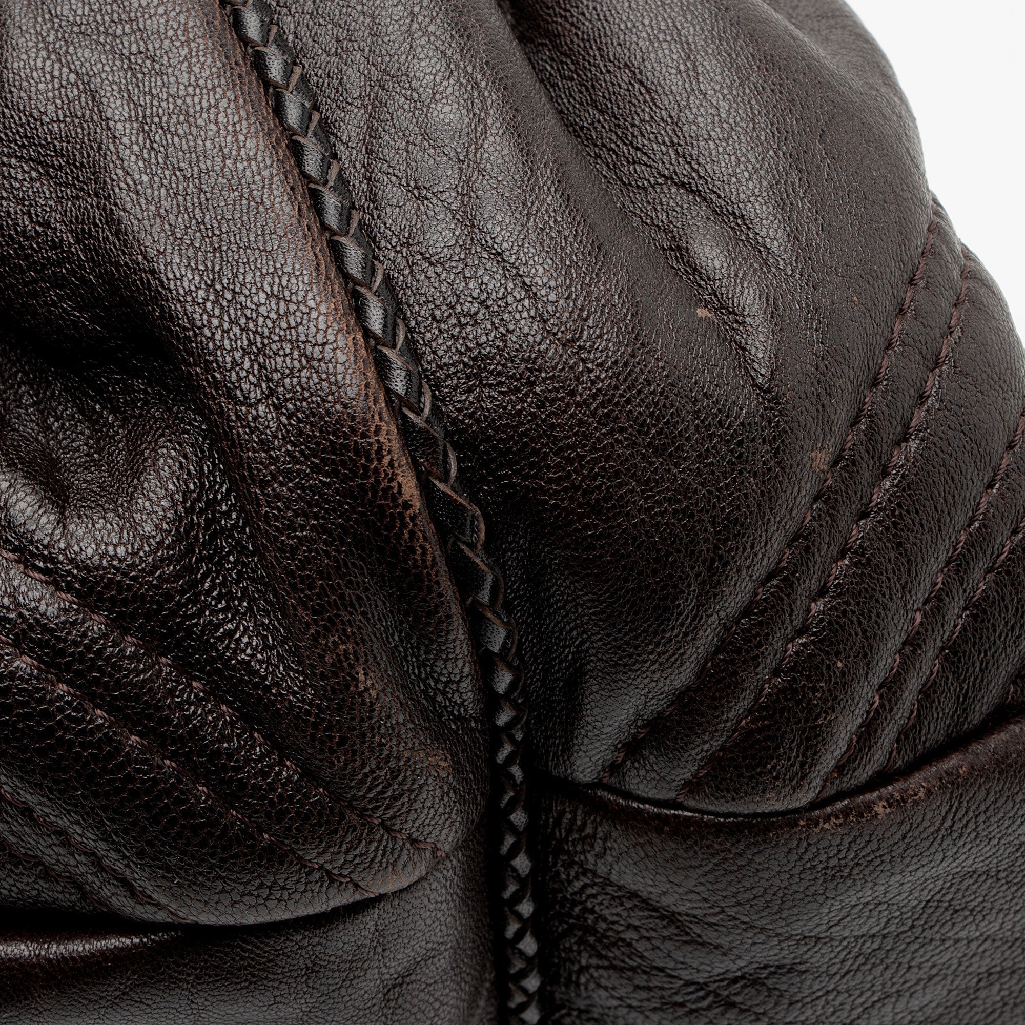 Fendi Leather Spy Baby Satchel