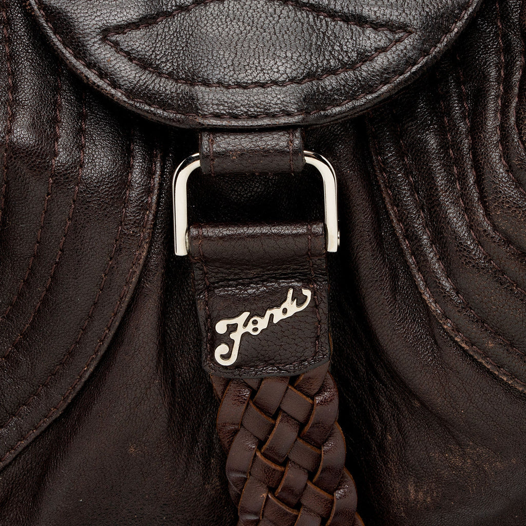 Fendi Leather Spy Baby Satchel