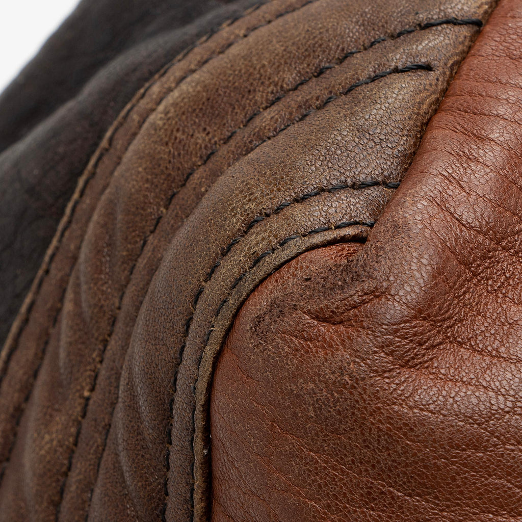 Fendi Leather Spy Satchel