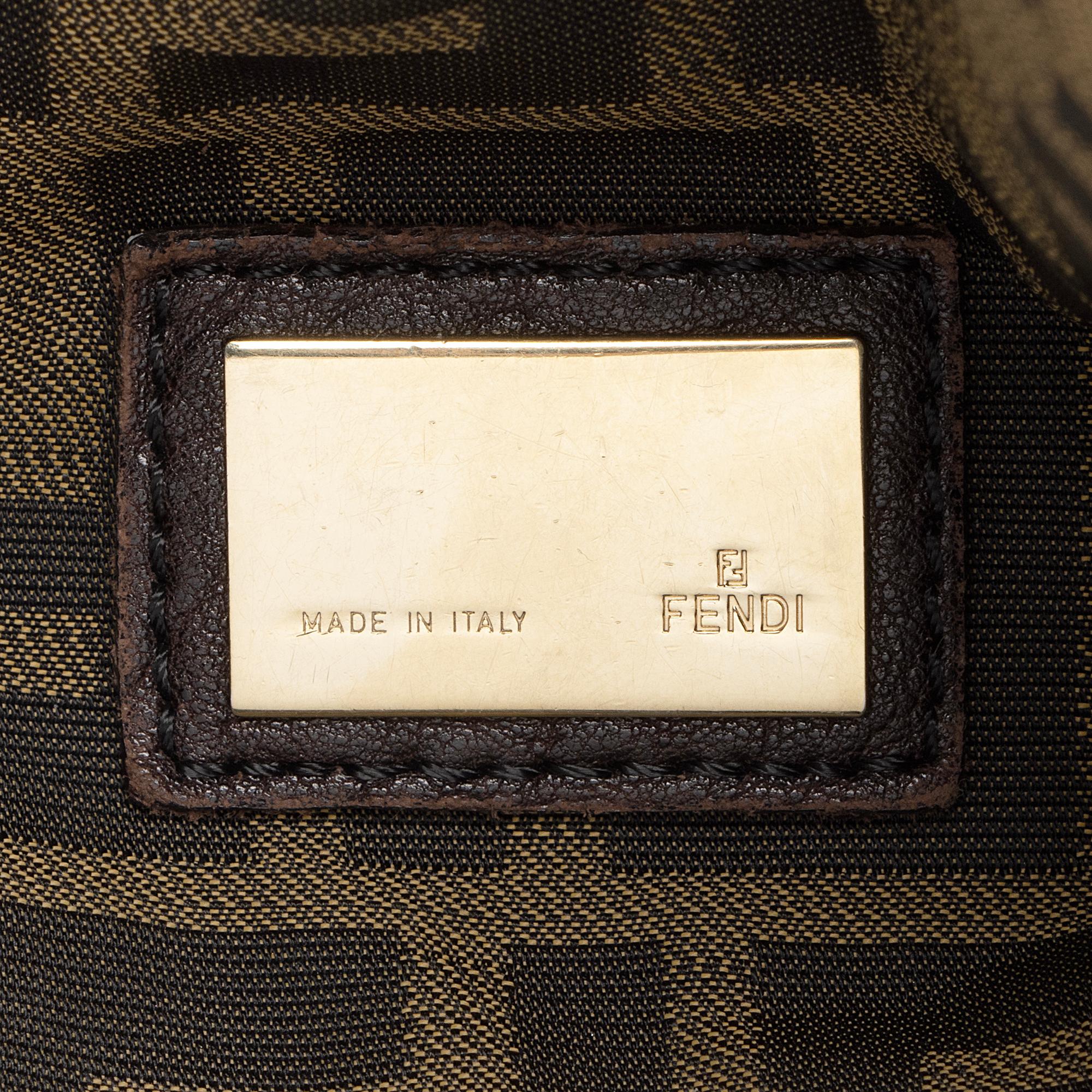 Fendi Leather Spy Satchel