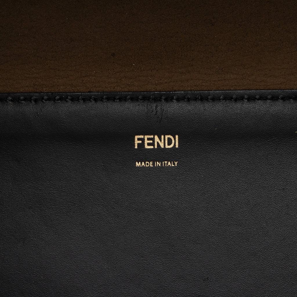 Fendi Leather Sunshine Large Shopper Tote
