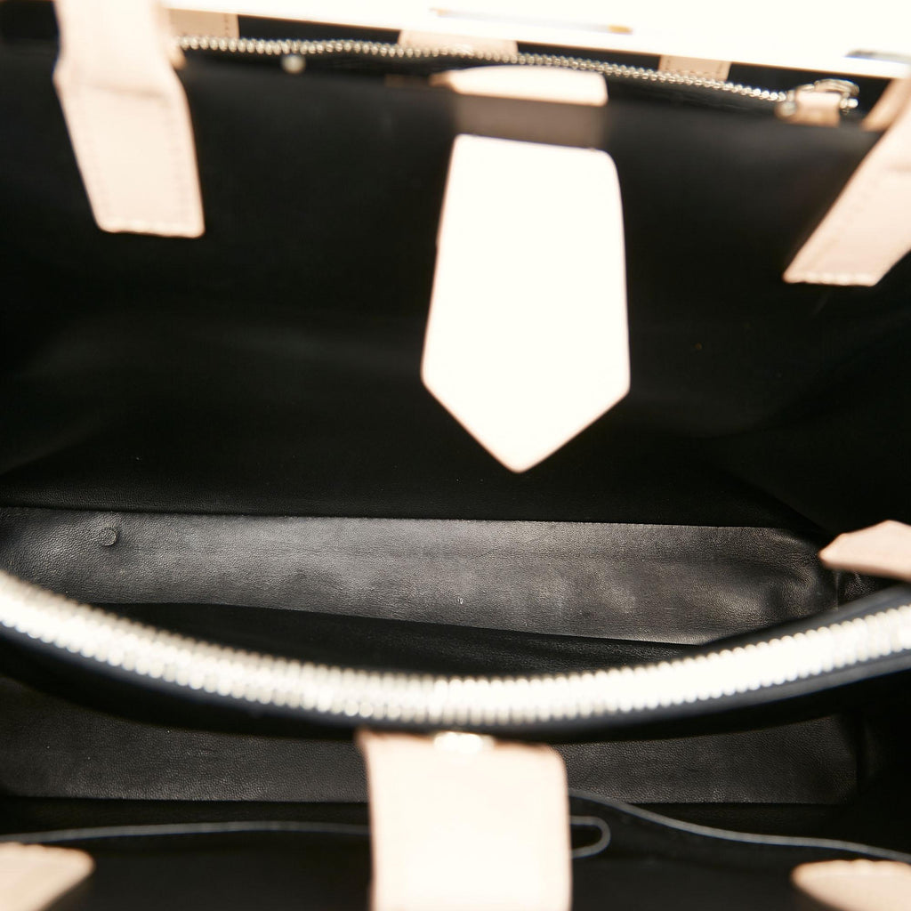 Fendi Medium 2Jours Leather Tote Bag