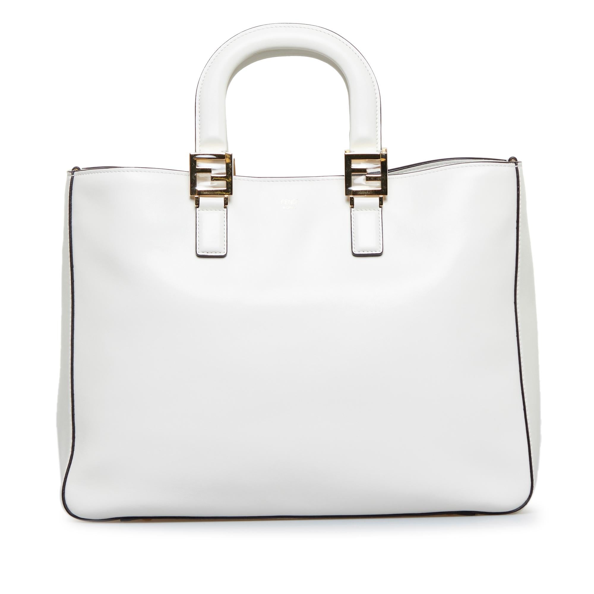 Fendi Medium Glacier FF Tote