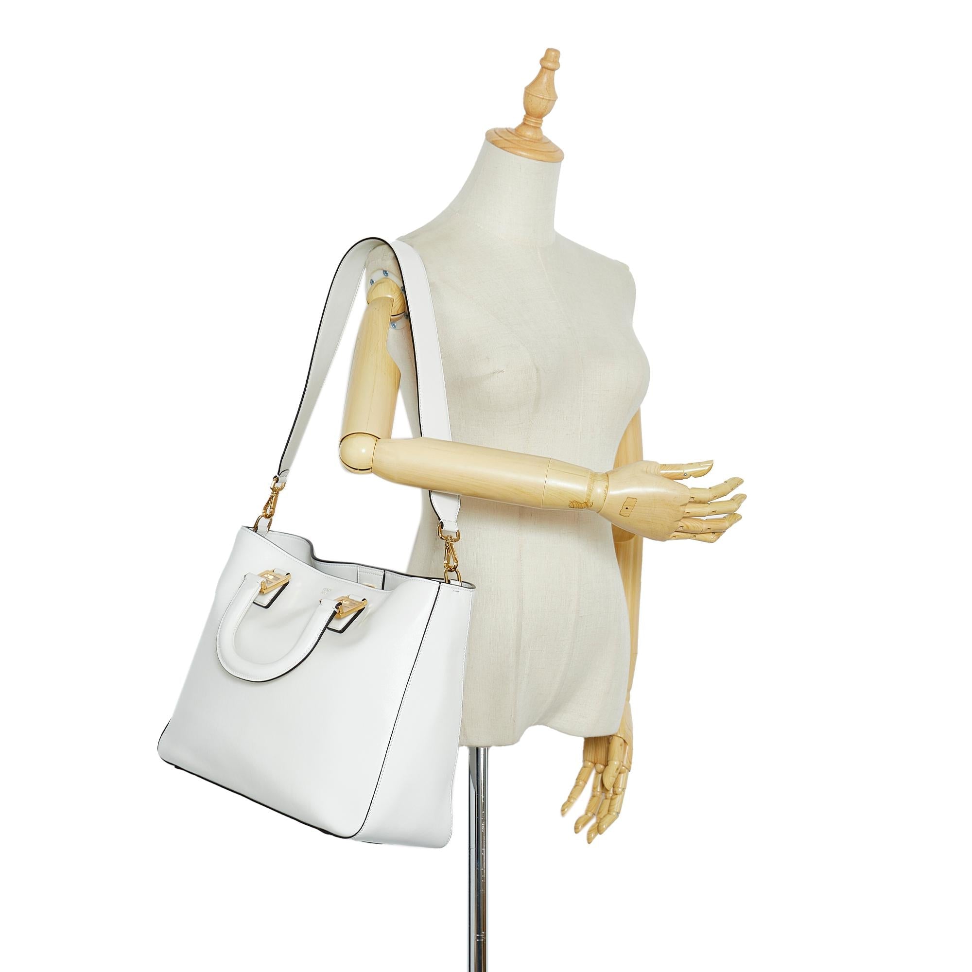 Fendi Medium Glacier FF Tote