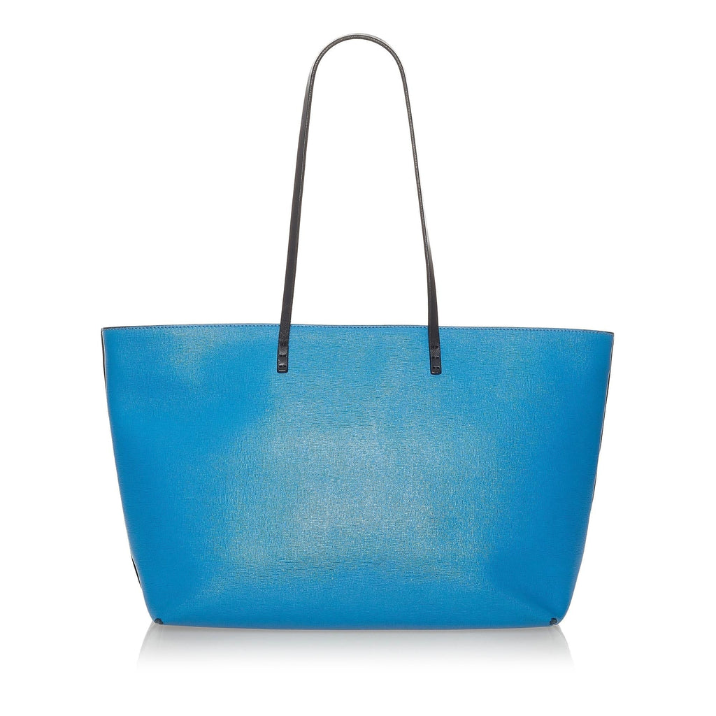 Fendi Medium Monster Roll Leather Tote Bag (SHG-txIAlj)