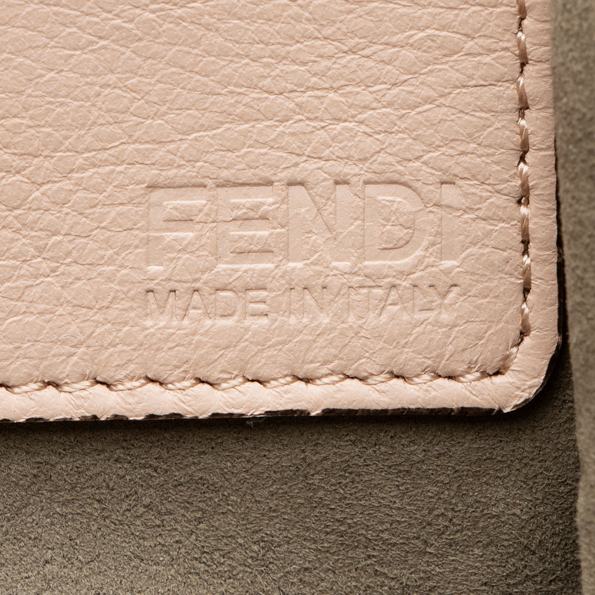 Fendi Metallic Calfskin Bi Color 3Jours Tote