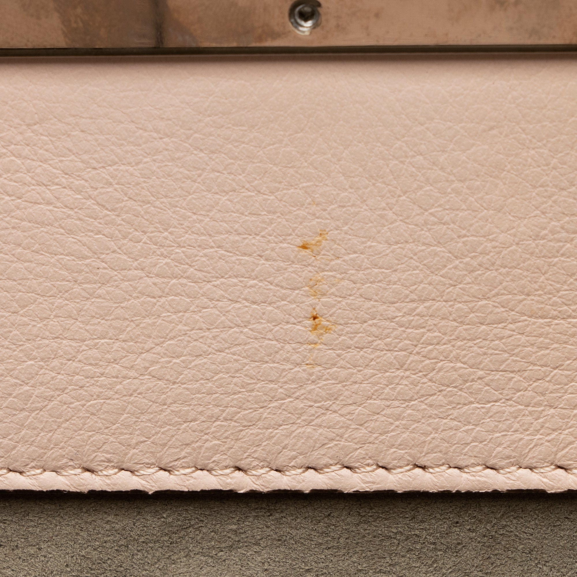 Fendi Metallic Calfskin Bi Color 3Jours Tote