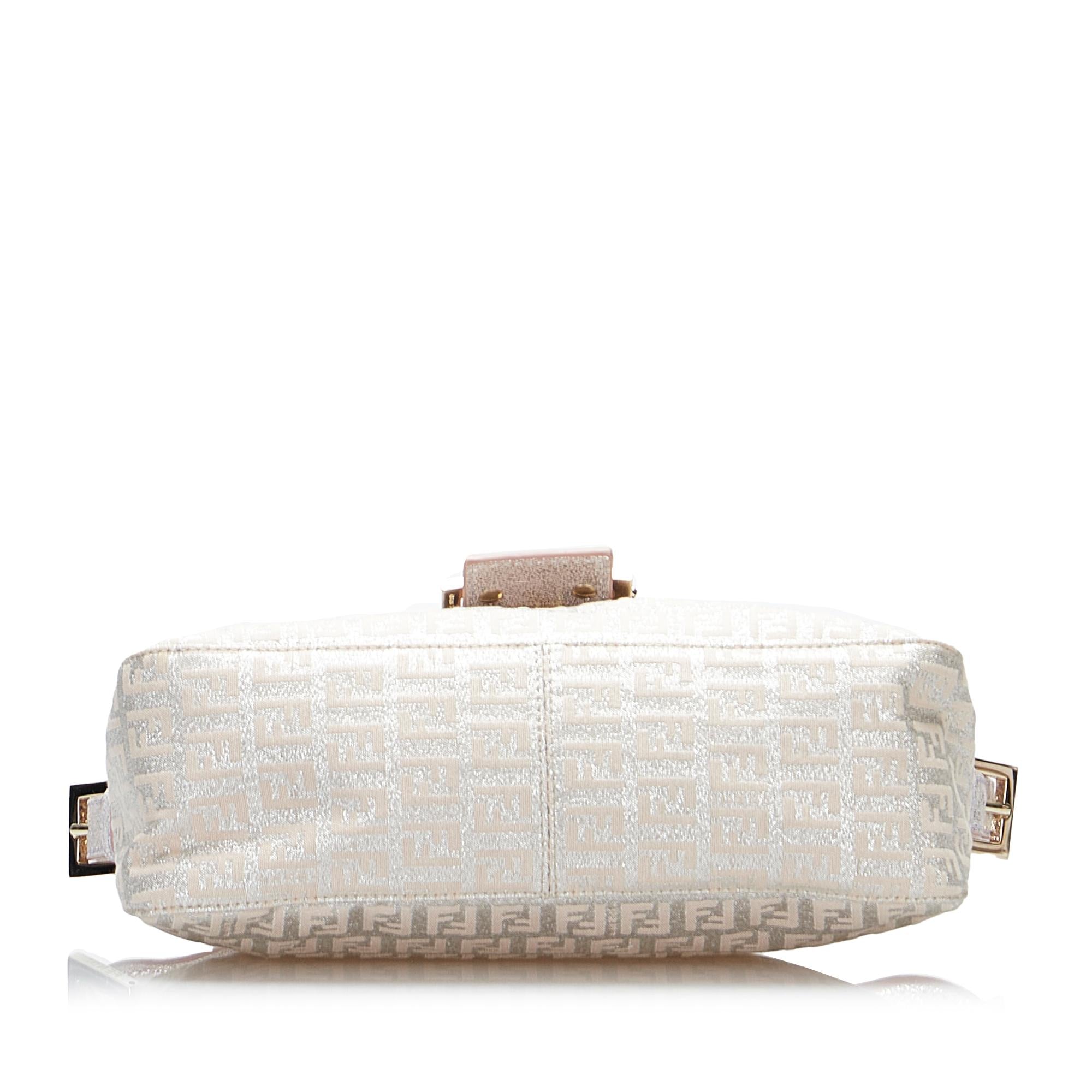Fendi Metallic Zucchino Baguette