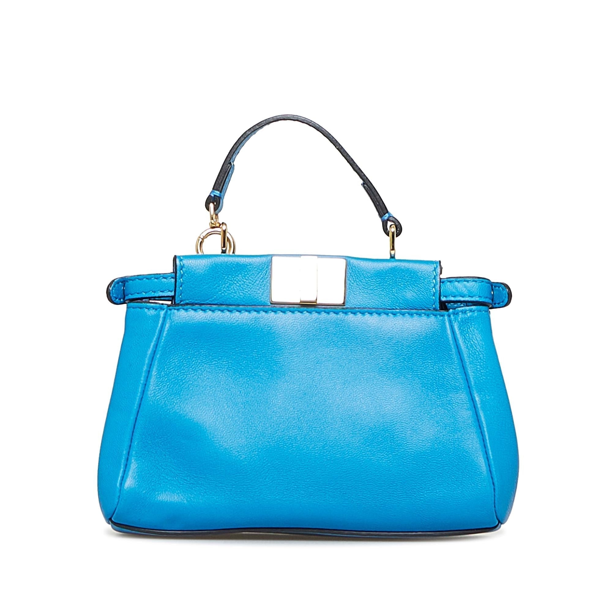 Fendi Micro Peekaboo Satchel (SHG-0UD0Yn)