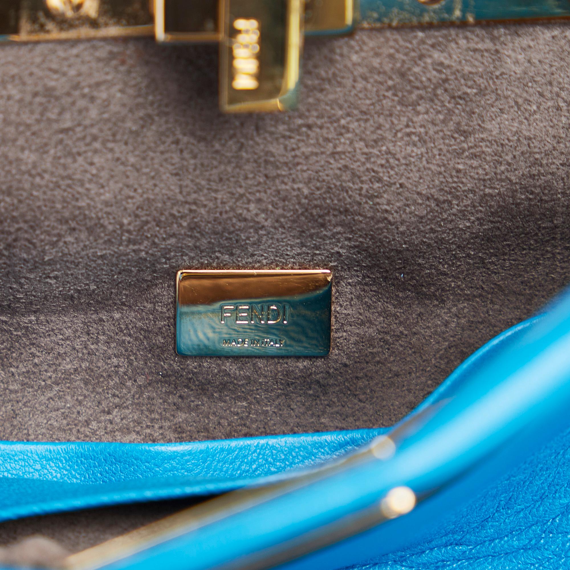 Fendi Micro Peekaboo Satchel