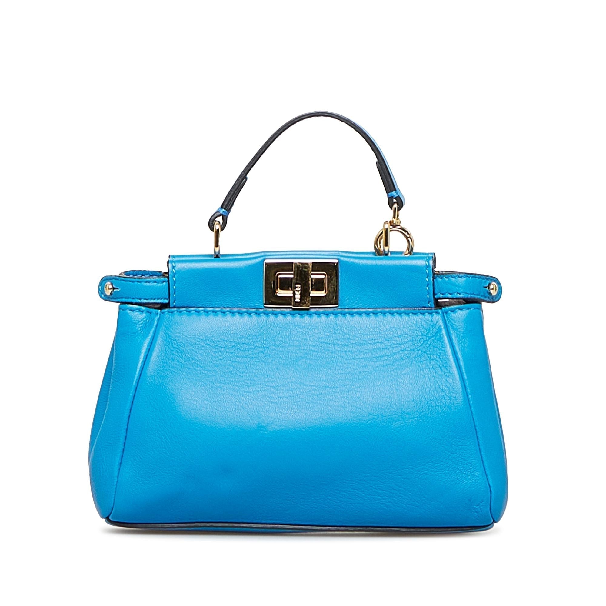Fendi Micro Peekaboo Satchel (SHG-0UD0Yn)