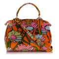 Fendi Mini Peekaboo Chenille Velvet Satchel