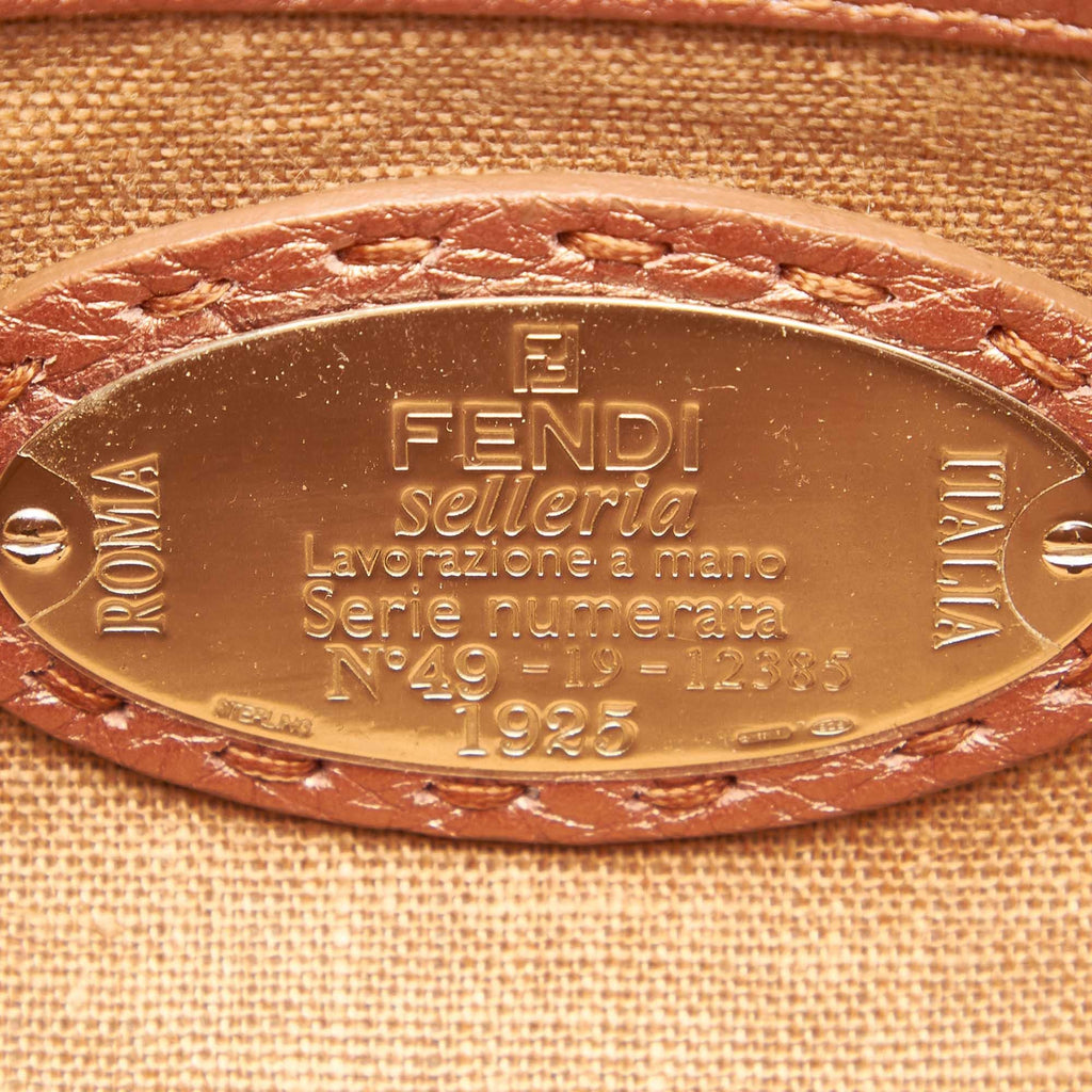 Fendi Mini Selleria Linda Leather Handbag