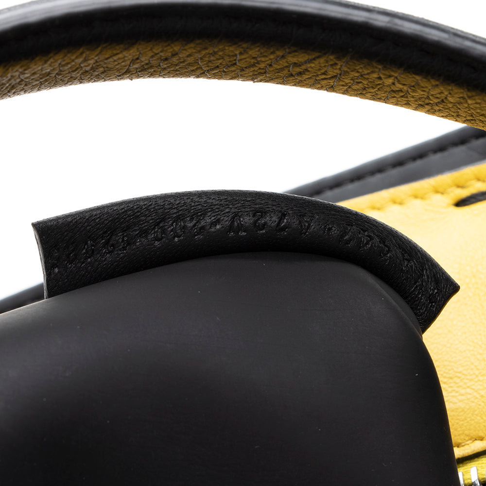 Fendi Nappa Embossed FF 1974 Peekaboo X Lite Bag