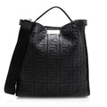 Fendi Nappa Embossed FF 1974 Peekaboo X Lite Bag
