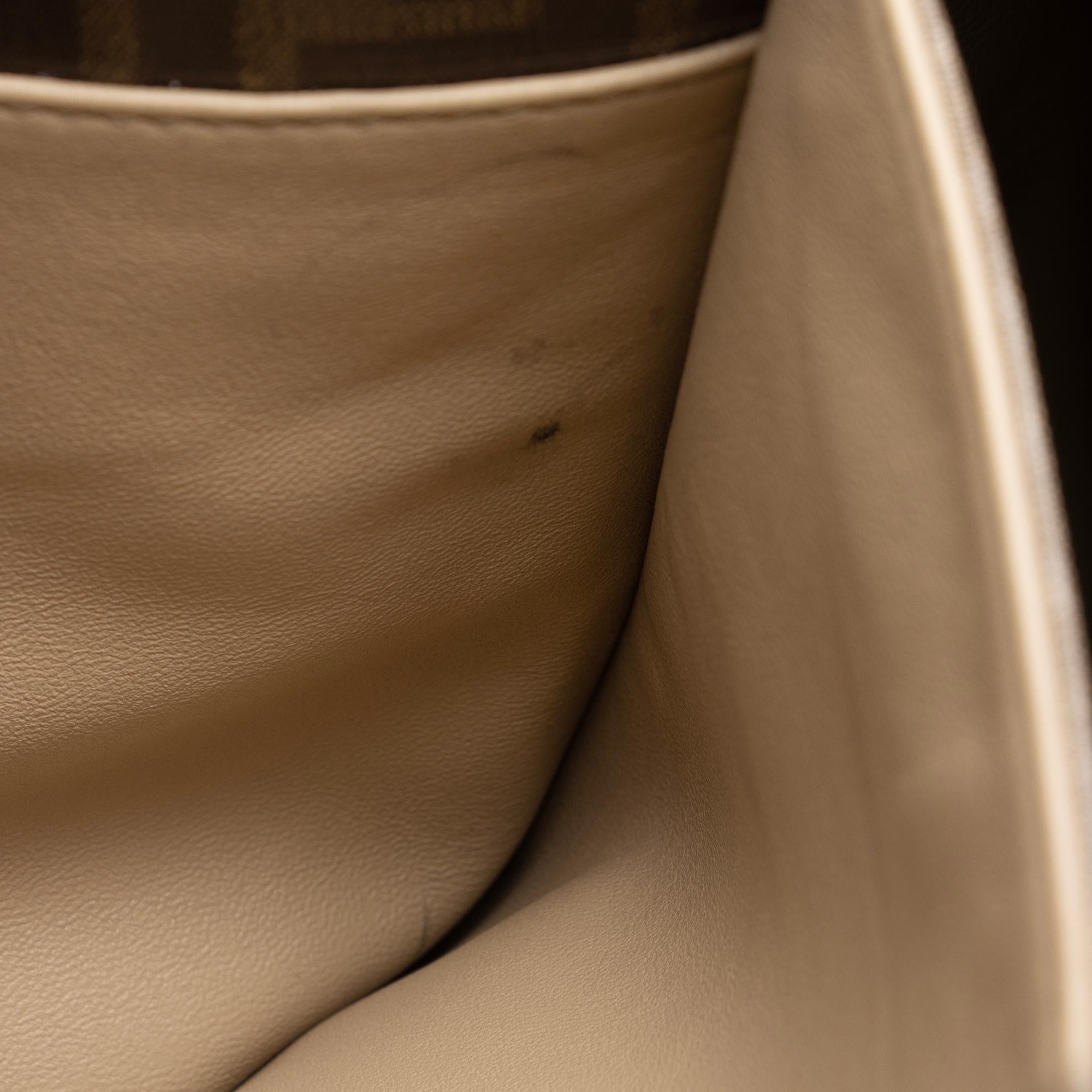 Fendi Nappa Leather Peekaboo X Lite Large Satchel