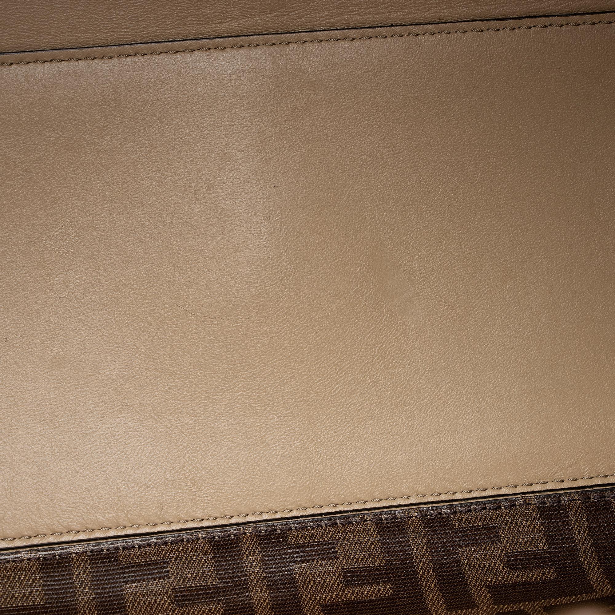Fendi Nappa Leather Peekaboo X Lite Large Satchel
