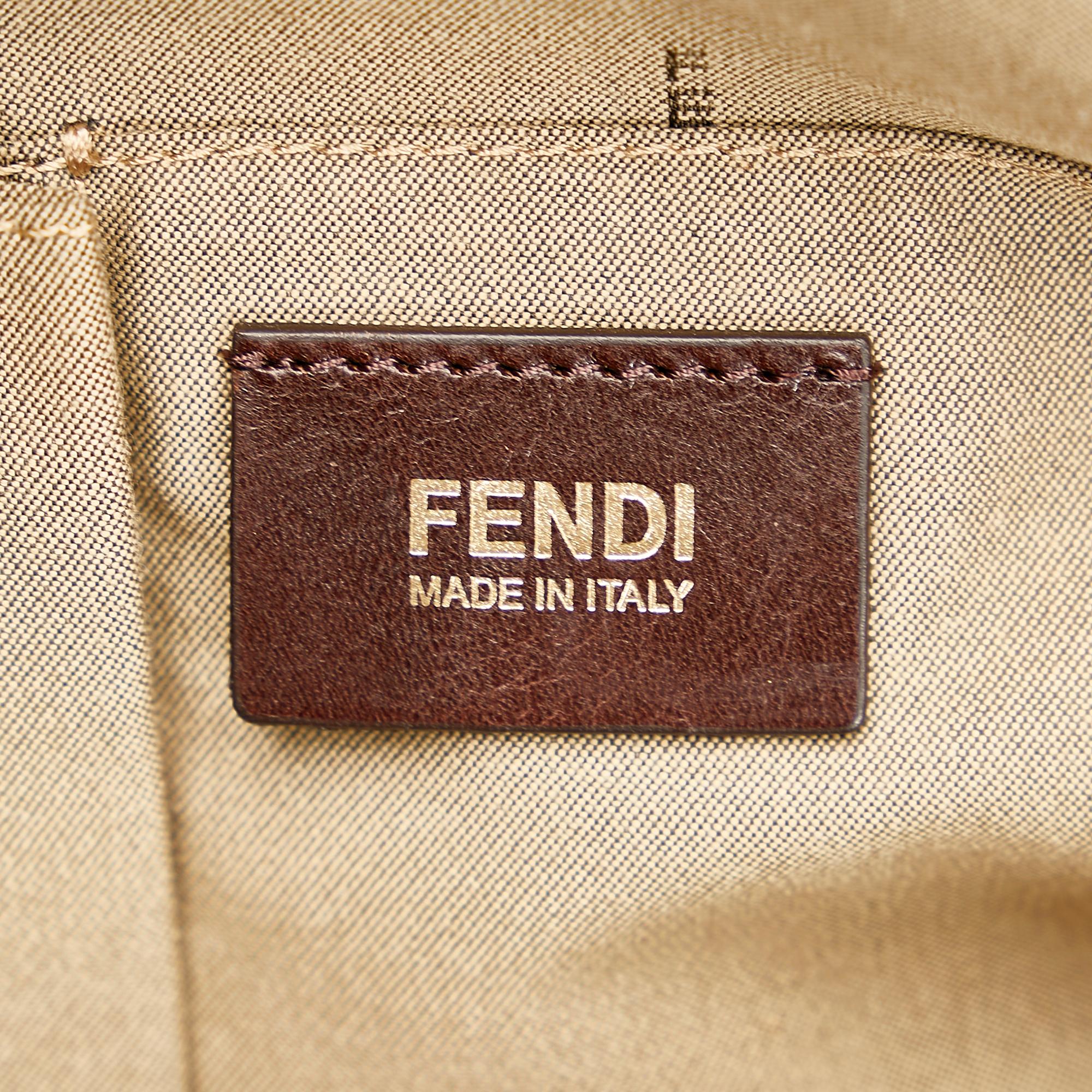 Fendi Nubuck Chains Tote