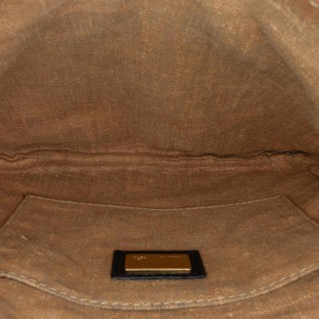 Fendi Oyster Leather Shoulder Bag