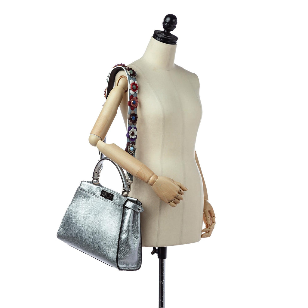Fendi Peekaboo Leather Satchel
