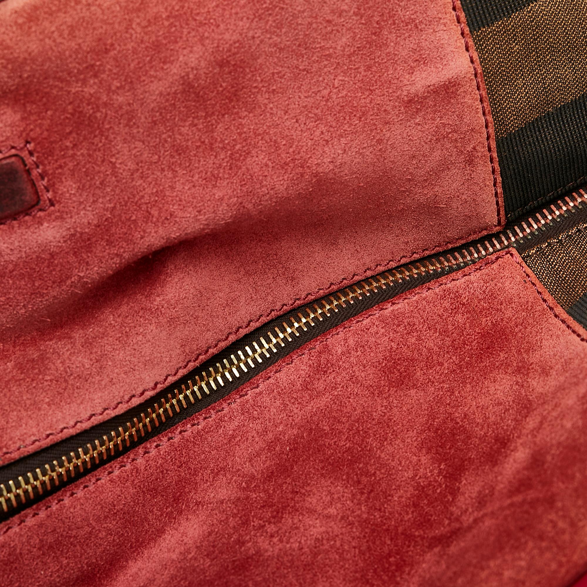 Fendi Pequin Boxy Tote