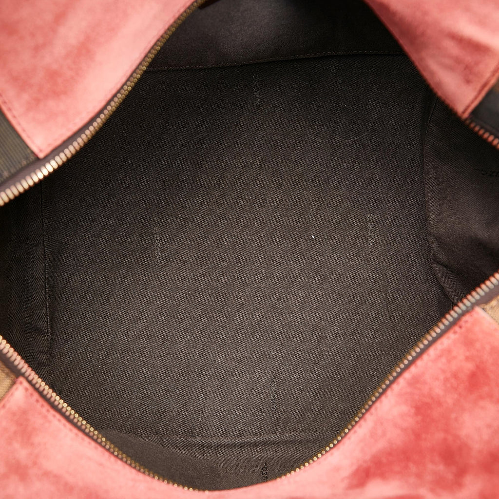 Fendi Pequin Boxy Tote