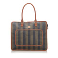 Fendi Pequin Canvas Tote Bag (SHG-17259)