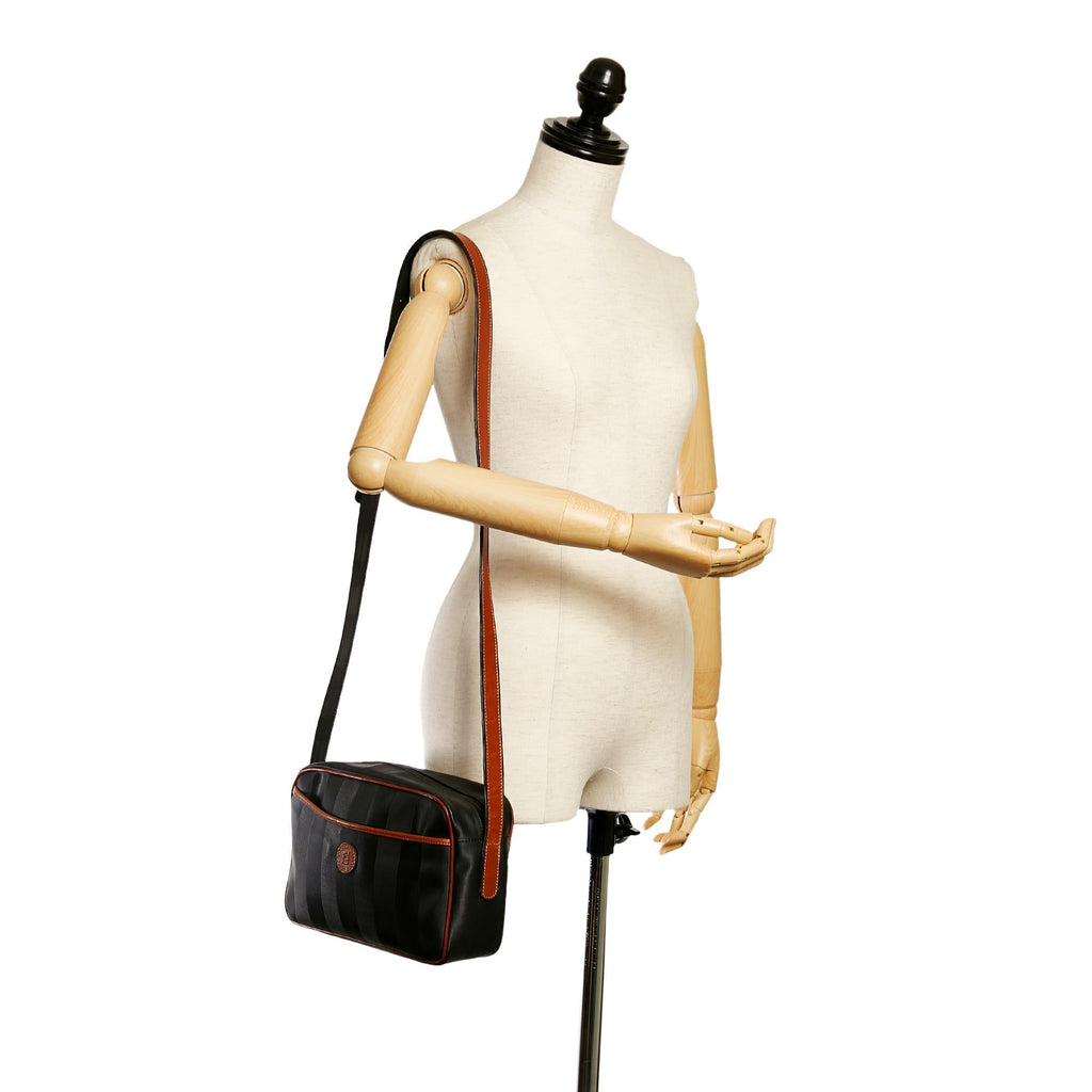 Fendi Pequin Crossbody Bag
