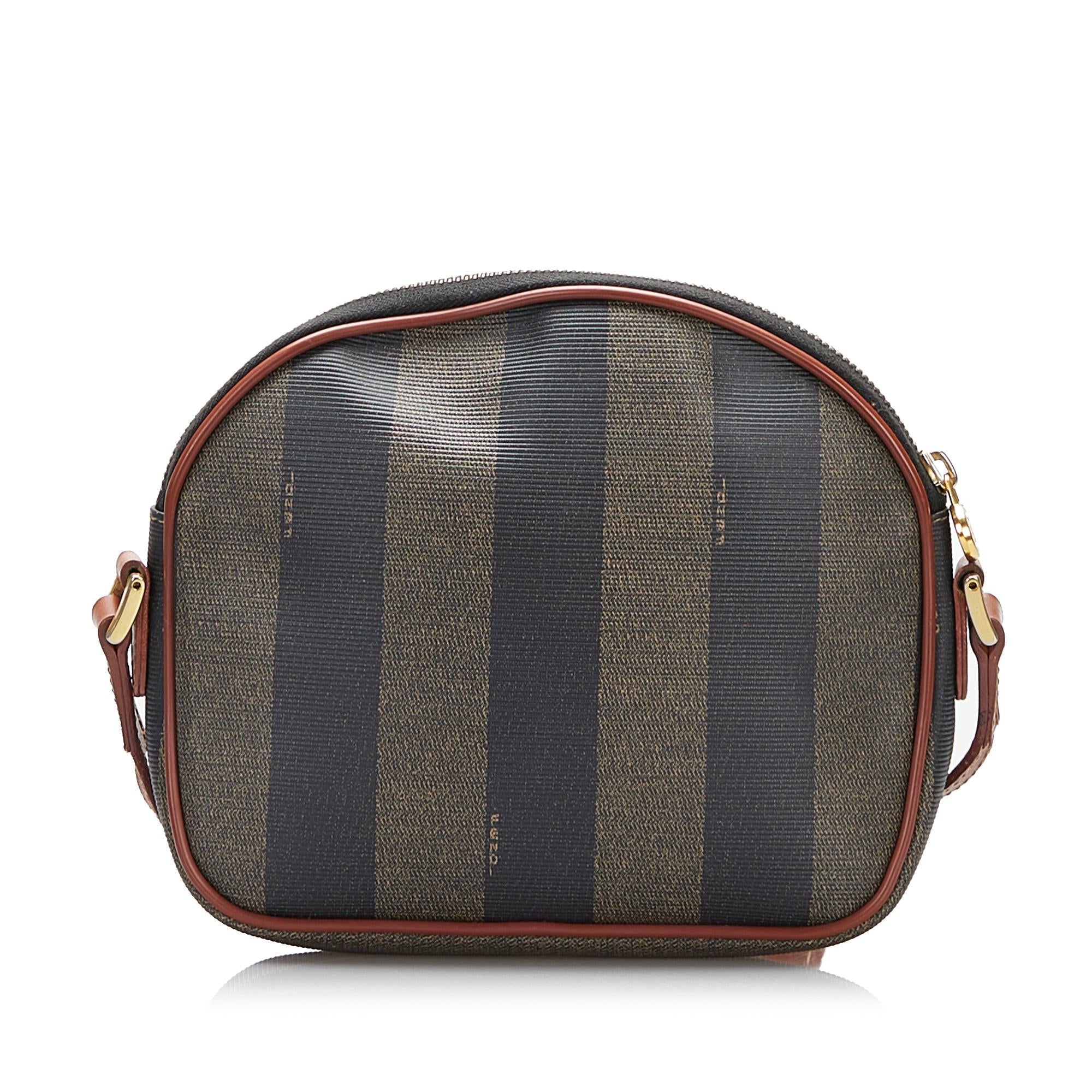 Fendi Pequin Crossbody