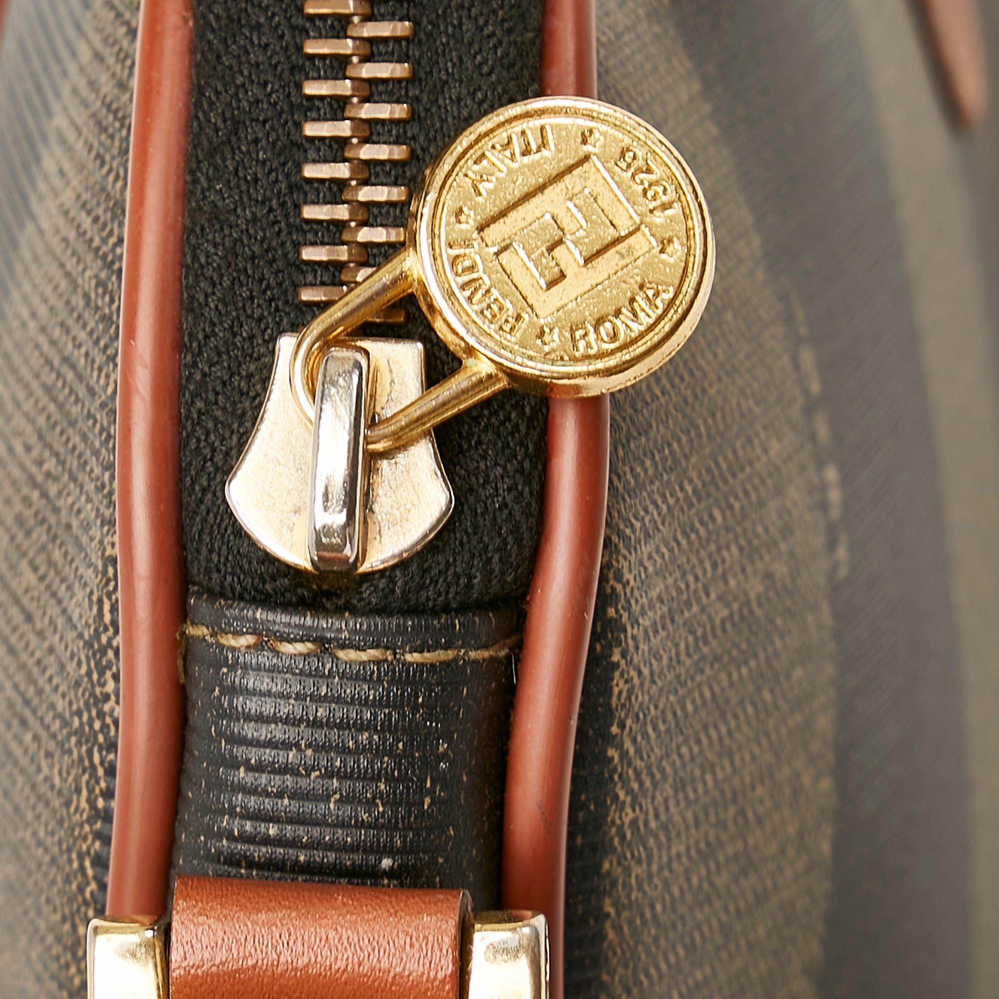 Fendi Pequin Crossbody