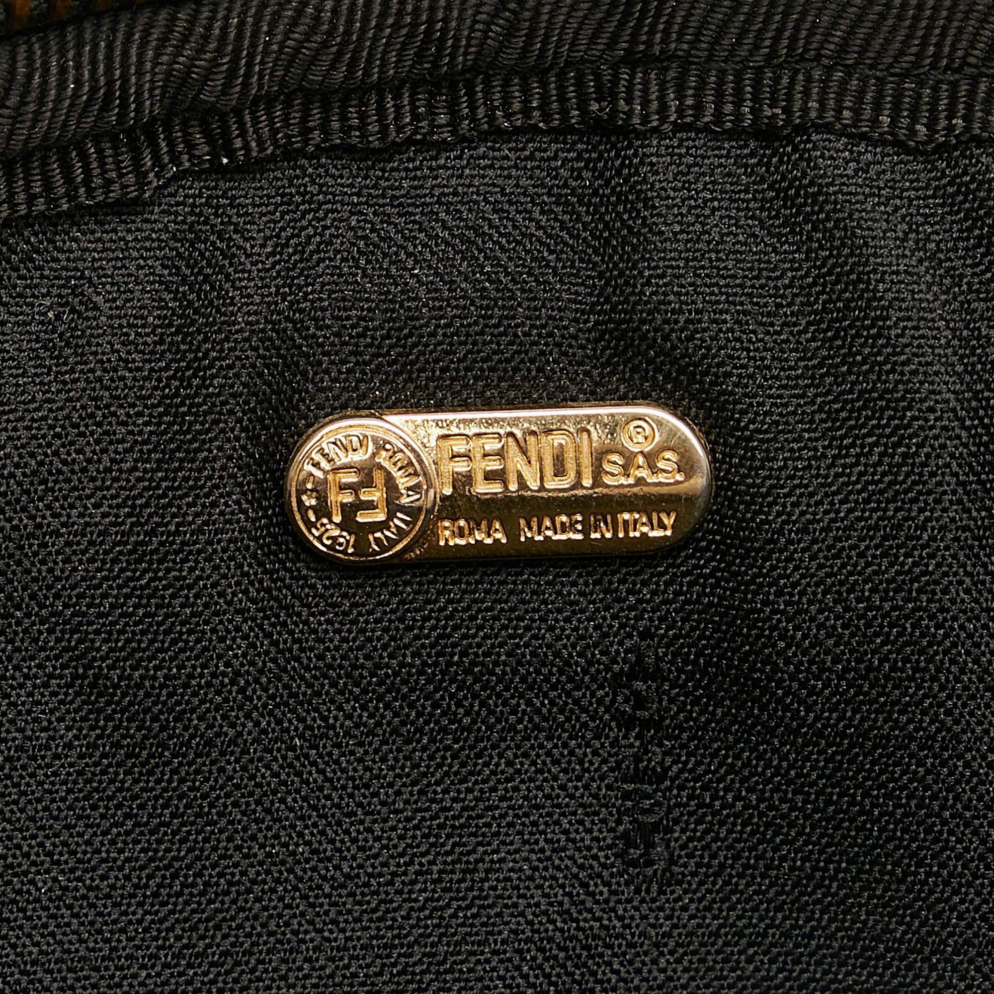 Fendi Pequin Crossbody
