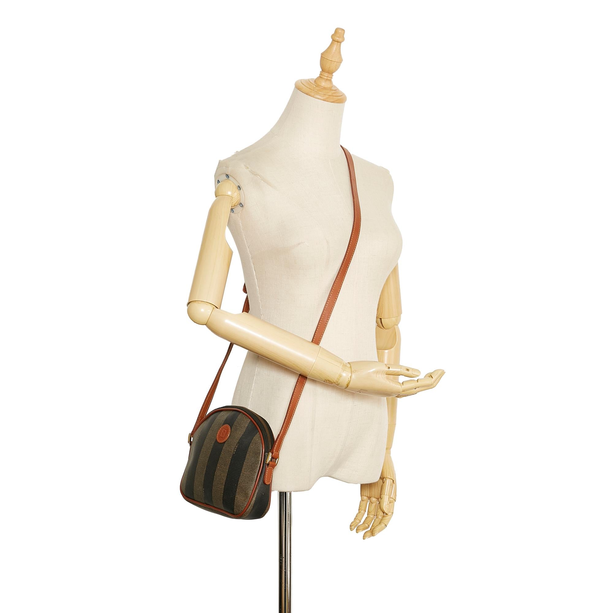 Fendi Pequin Crossbody