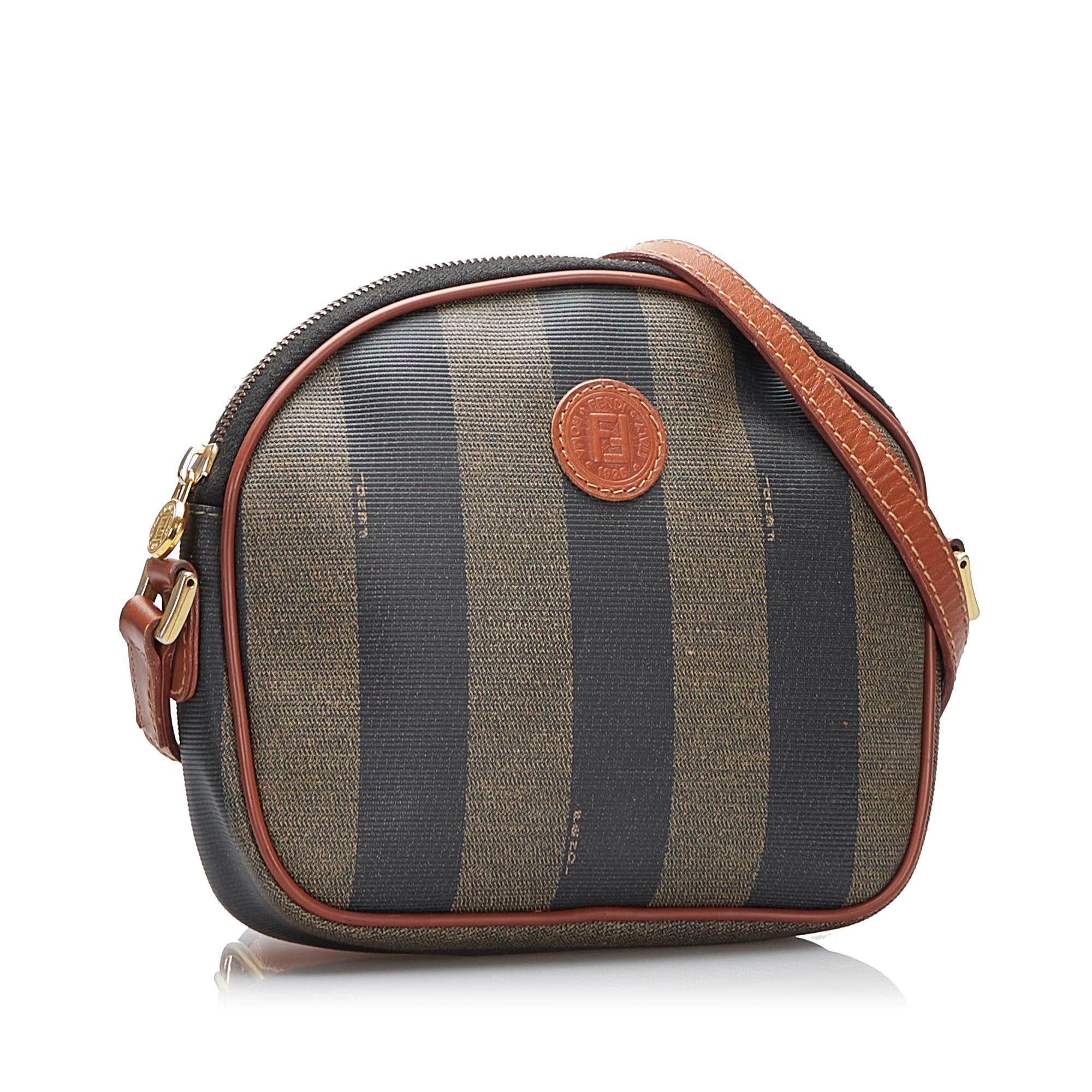 Fendi Pequin Crossbody