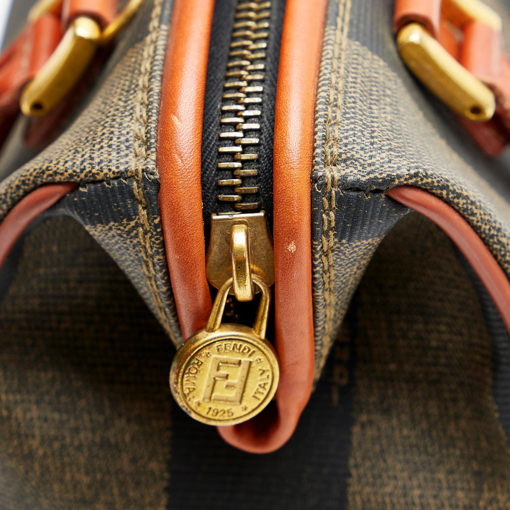 Fendi Pequin Handbag