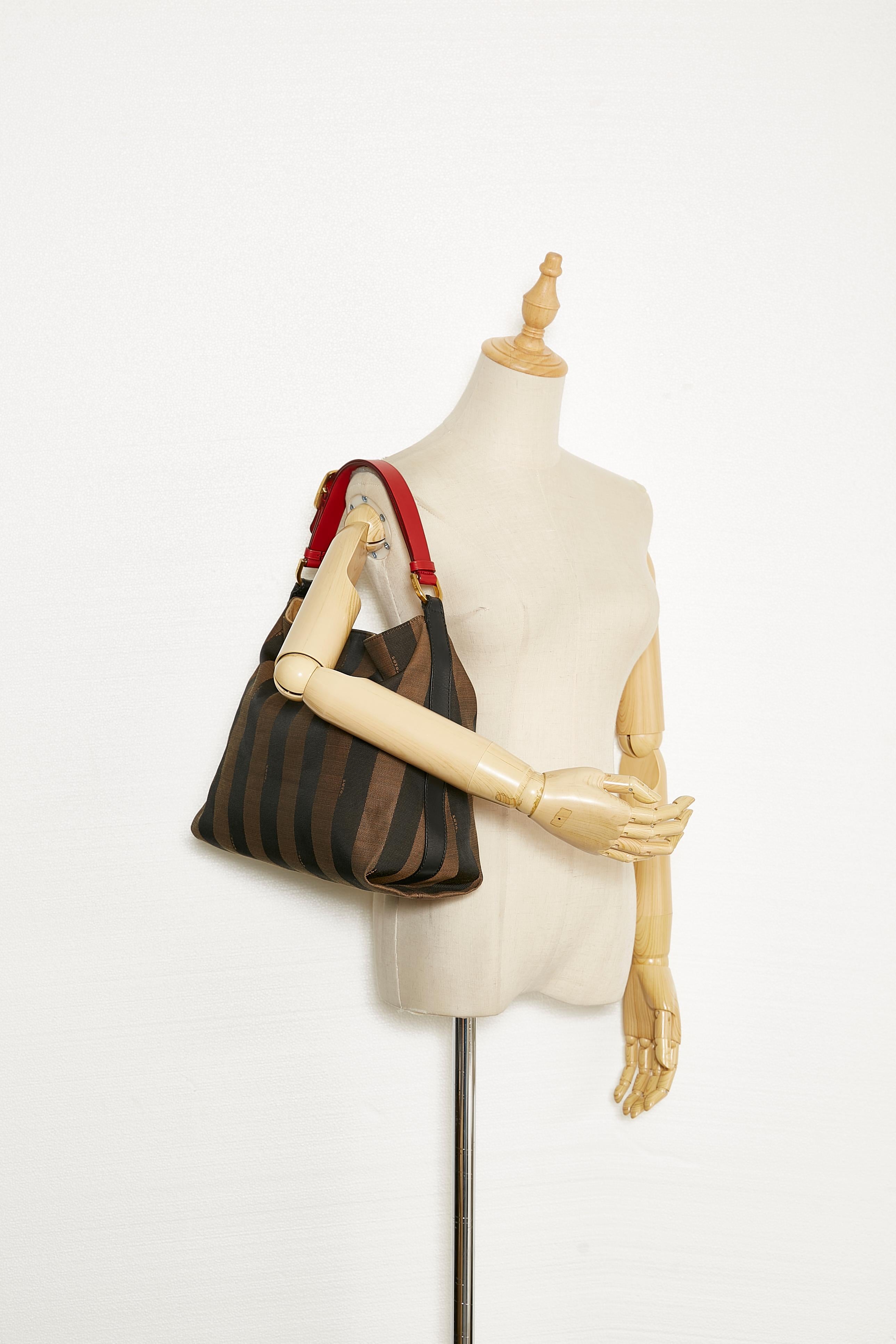 Fendi Pequin Shoulder Bag