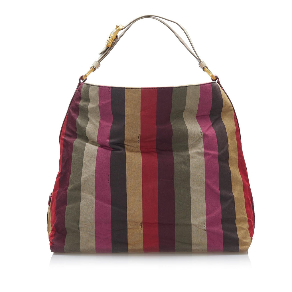 Fendi Pequin Shoulder Bag
