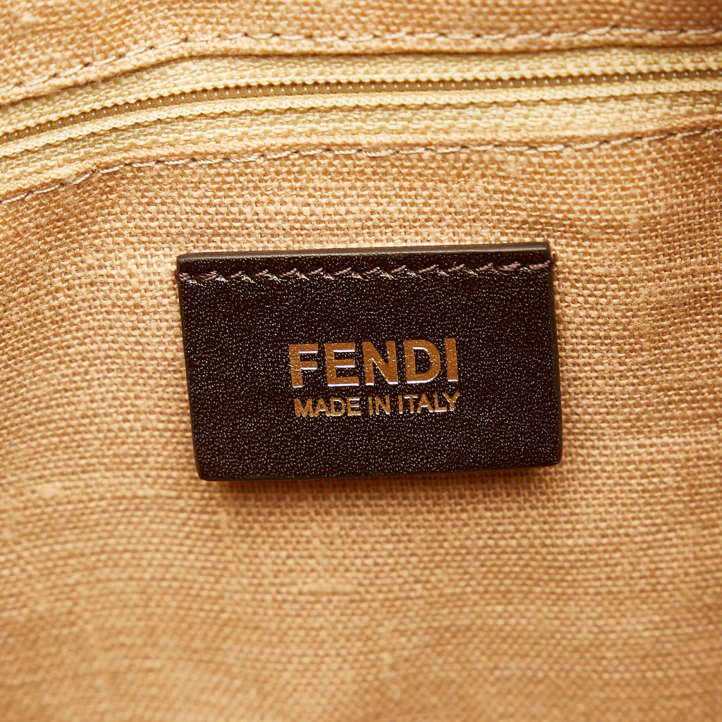 Fendi Pequin Shoulder Bag