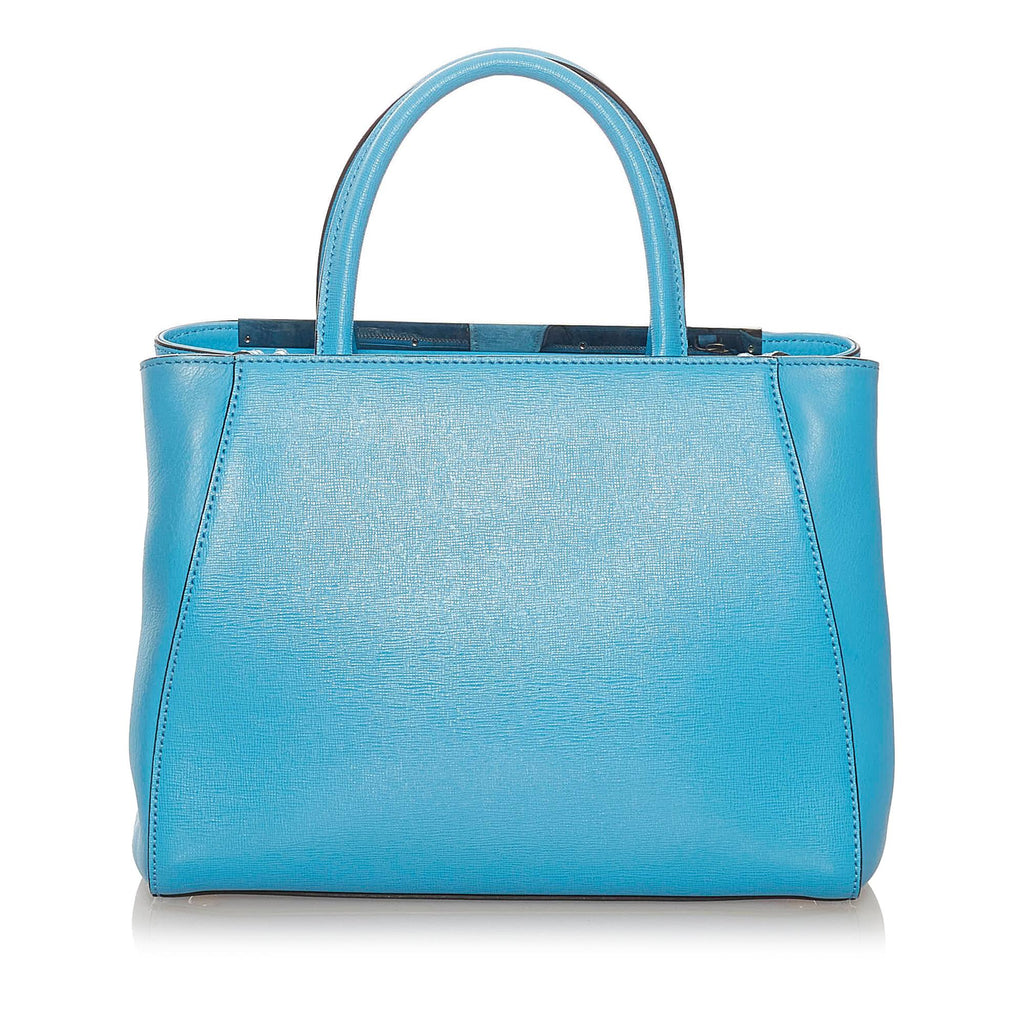 Fendi Petit 2Jours Leather Satchel