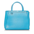 Fendi Petit 2Jours Leather Satchel