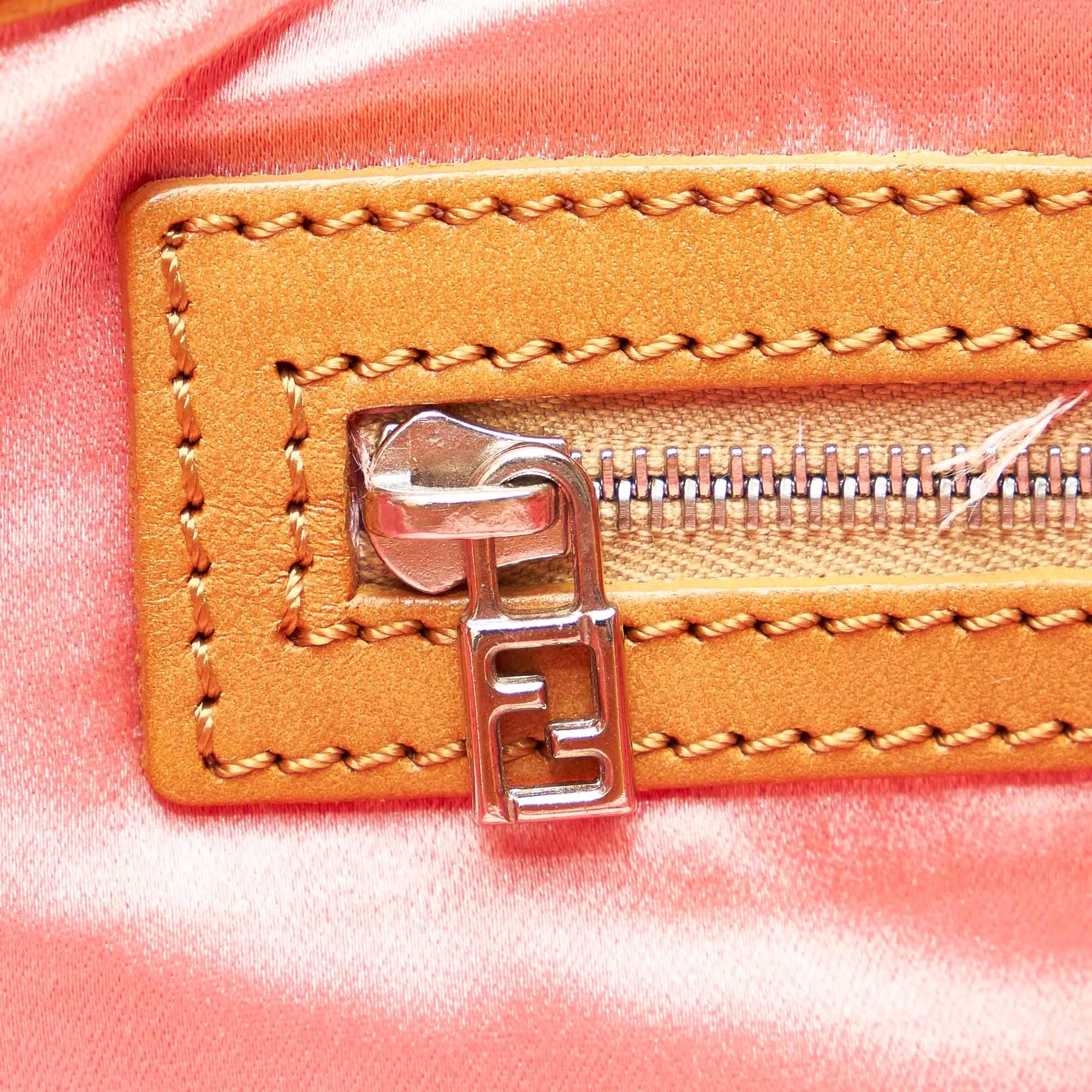 Fendi Raffia Tote Bag
