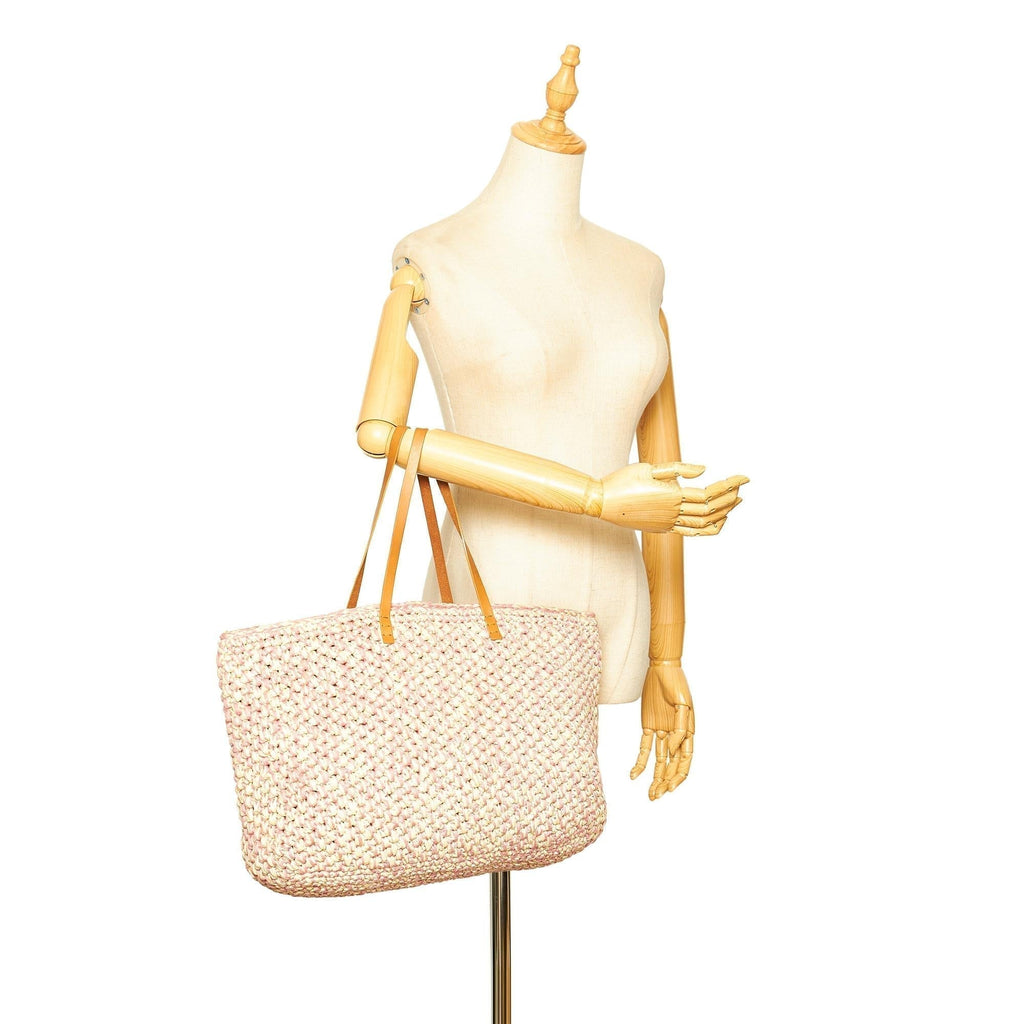 Fendi Raffia Tote Bag