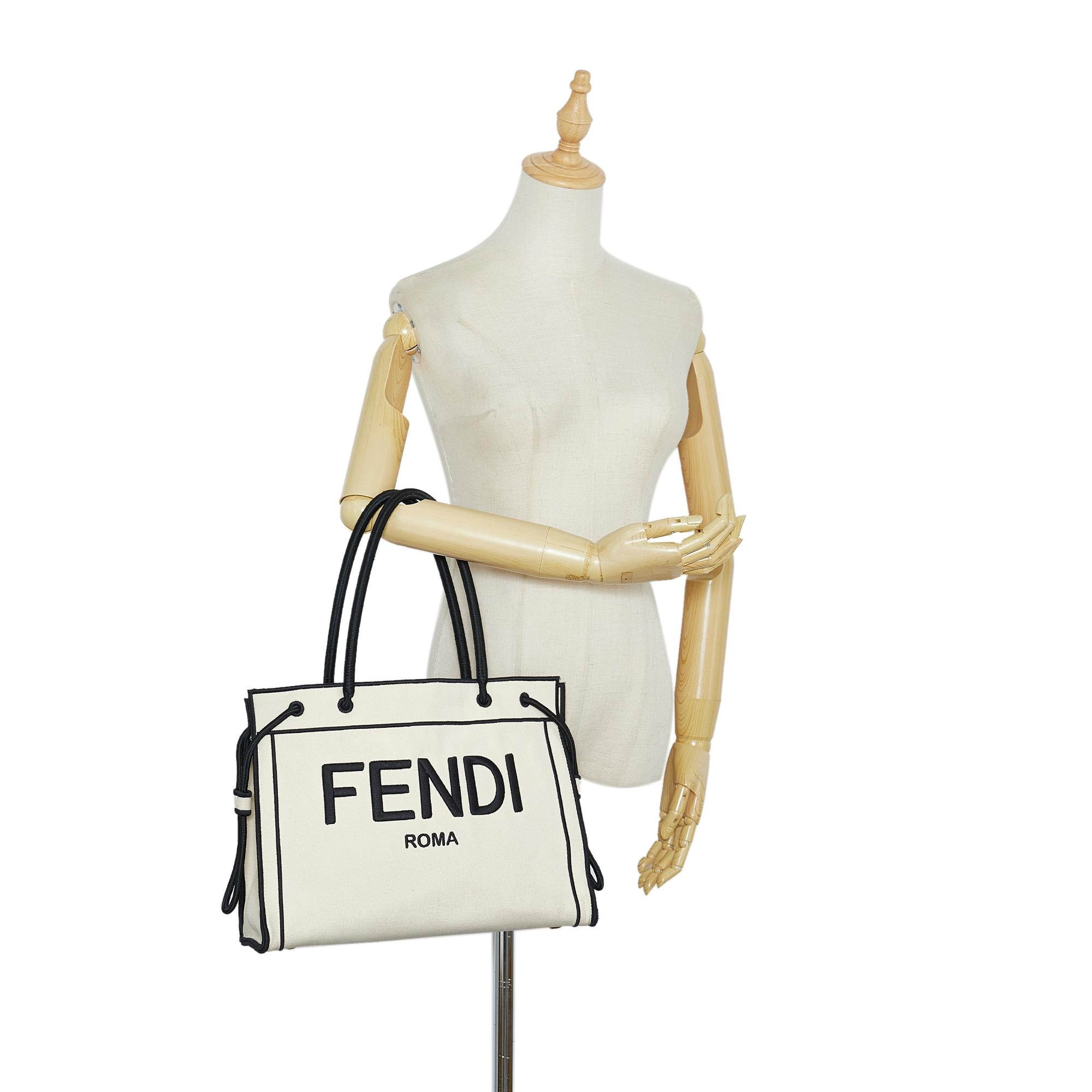 Fendi Roma Shopper Tote
