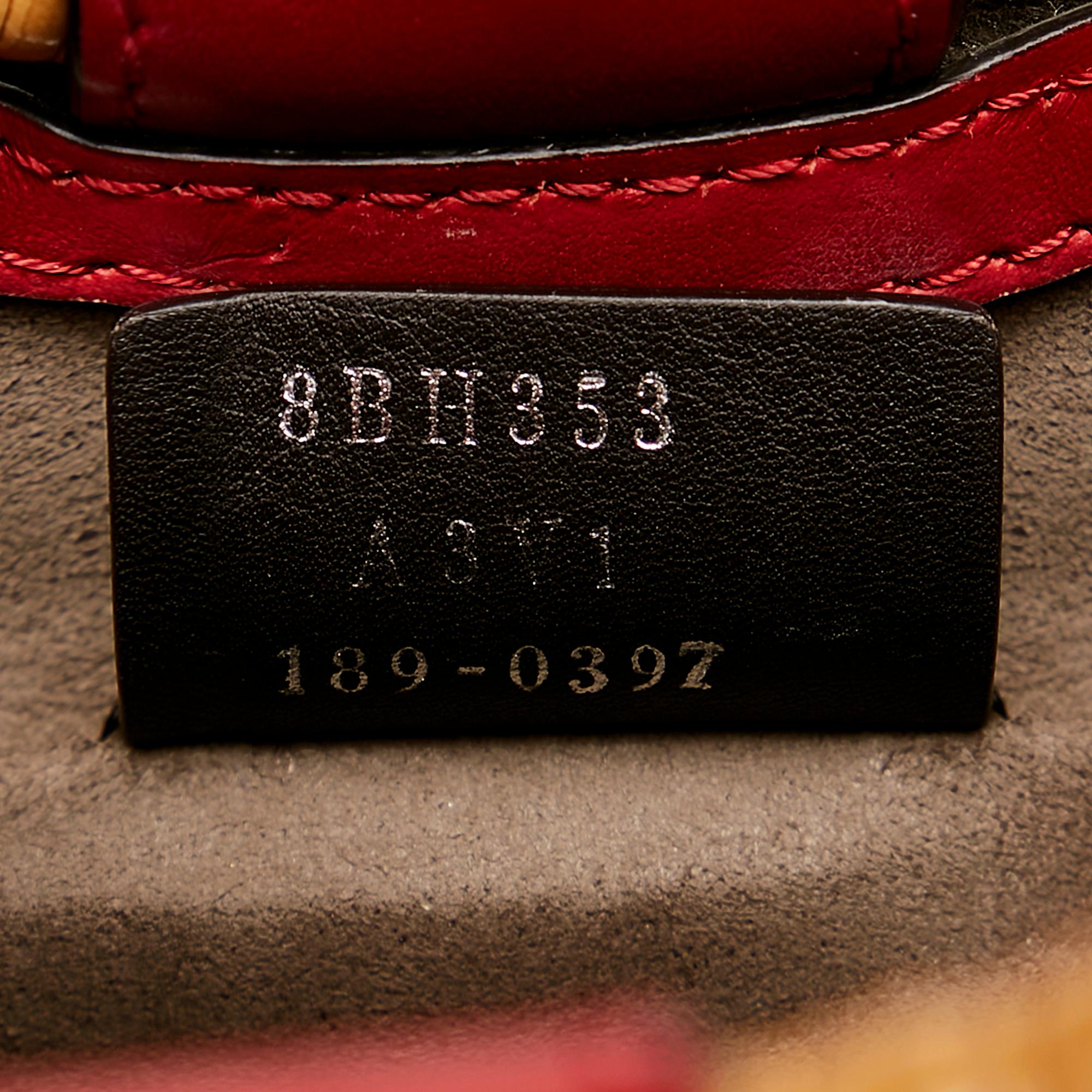 Fendi Runaway Tartan Plaid Satchel