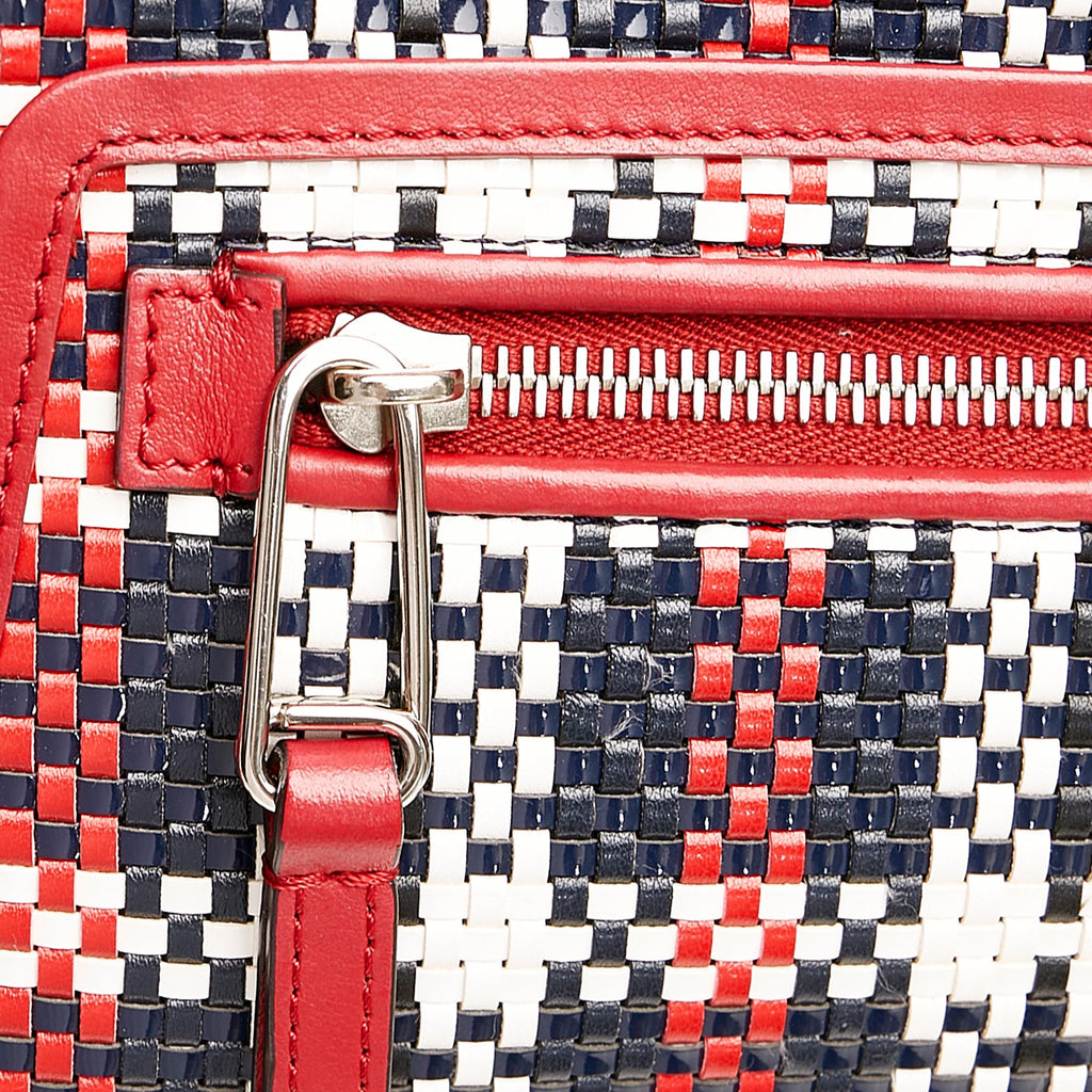 Fendi Runaway Tartan Plaid Satchel