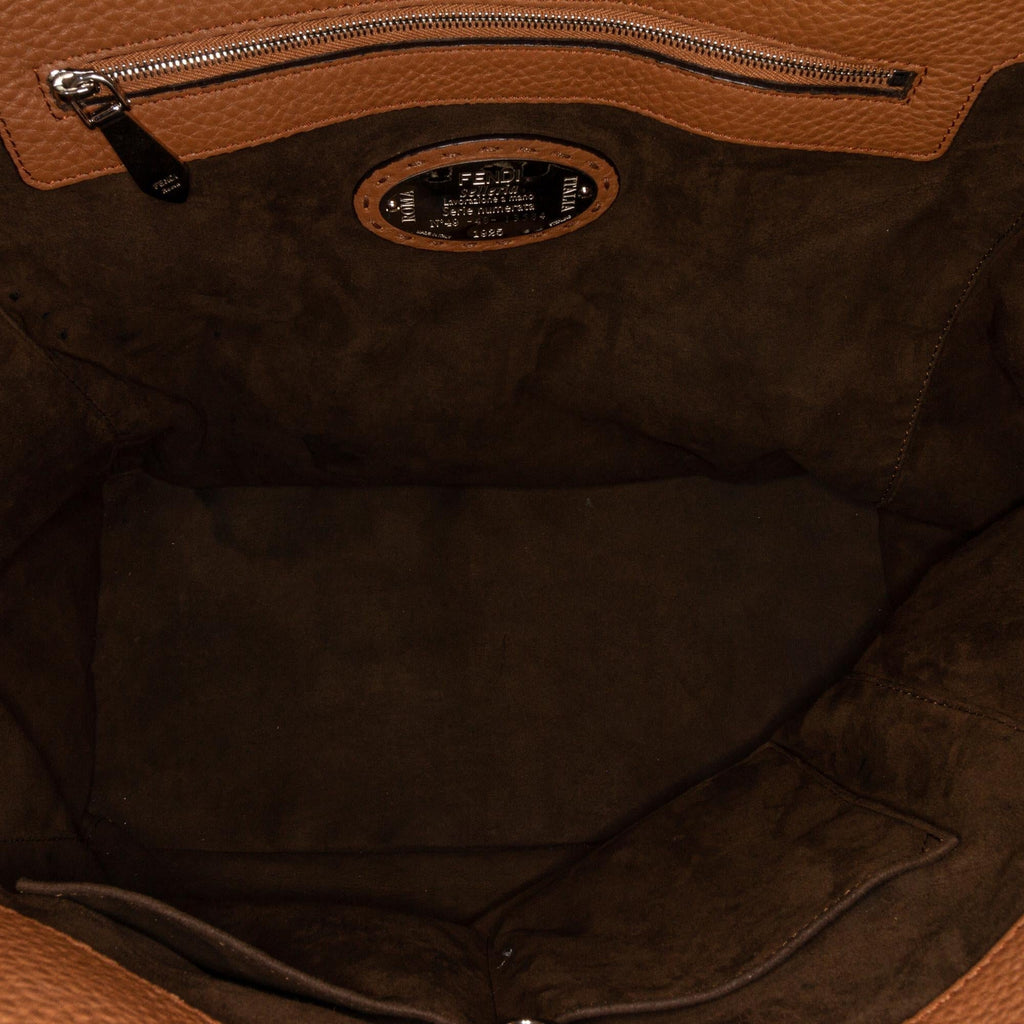 Fendi Selleria Anna Leather Satchel