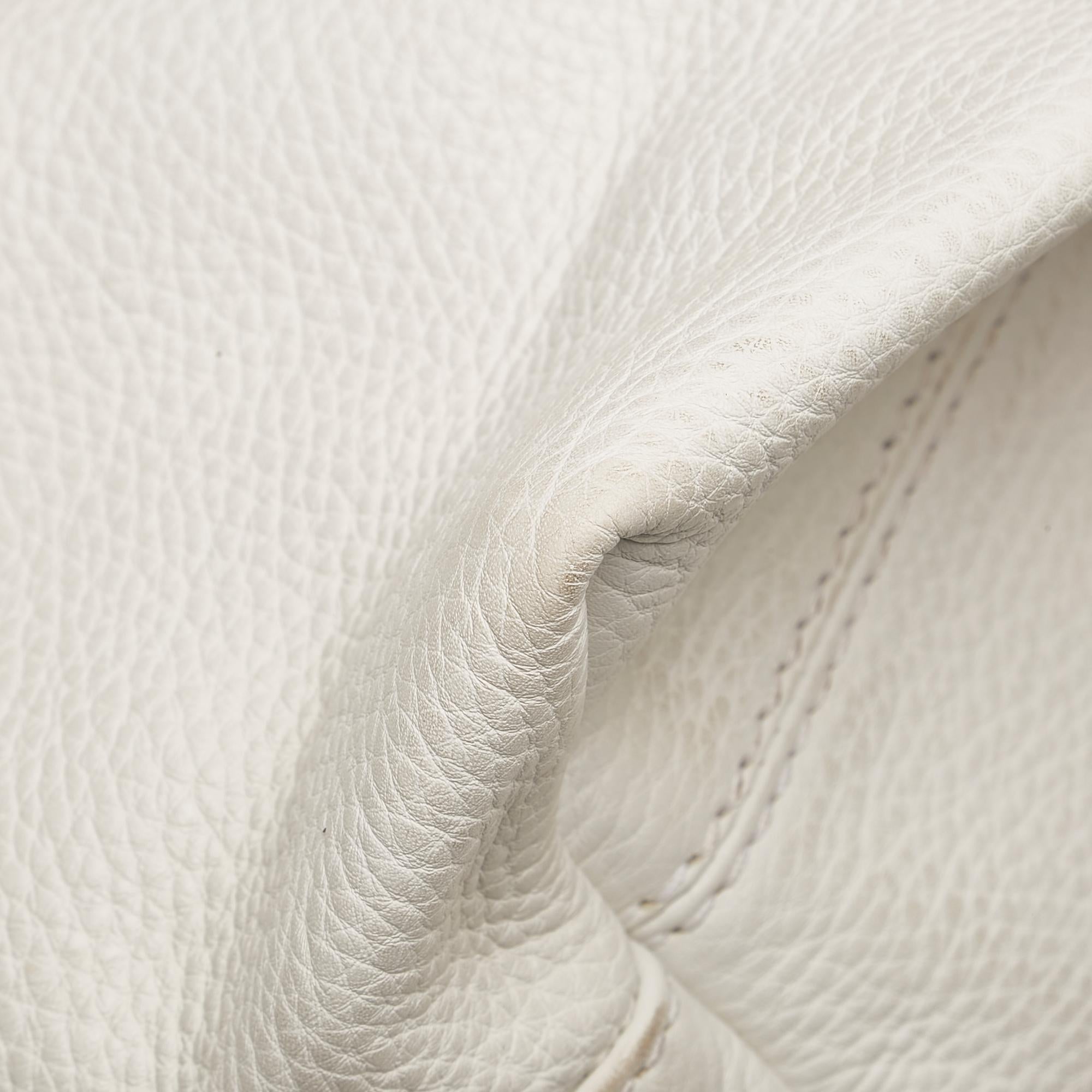Fendi Selleria Embossed Leather Tote Bag