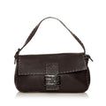 Fendi Selleria Leather Baguette